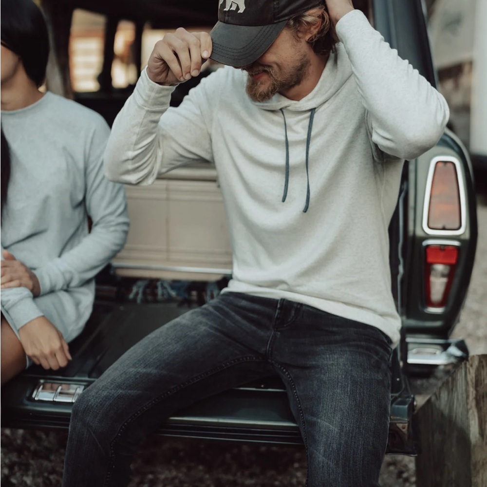 Puremeso Basic Light Hoodie - Large. Light Gray. … - image 2